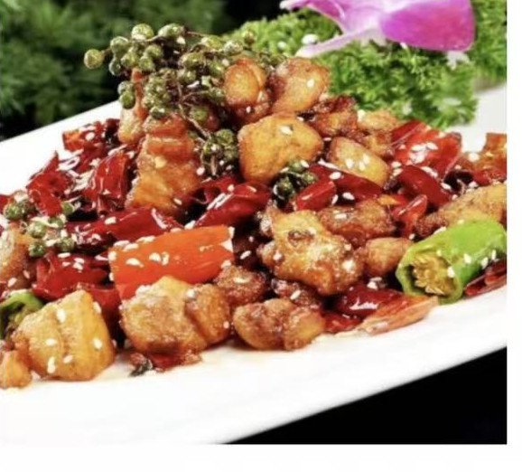 干煸辣子鸡